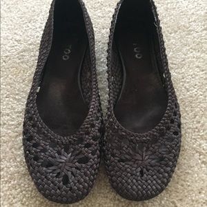 Norina woven flats